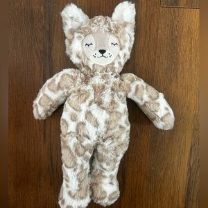 Slumberkins Spotted Lynx Kin Plush Self Expression Stuffed Animal